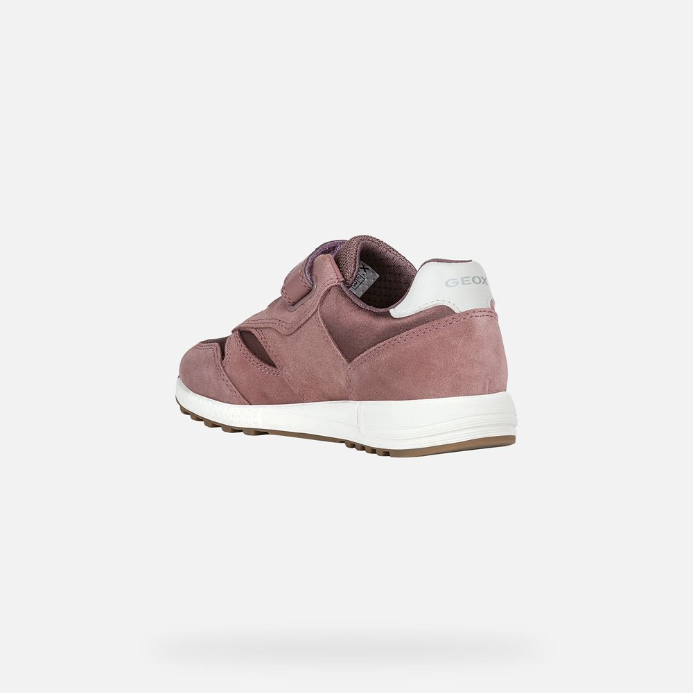 Tenis Geox Menina Rosa - Alben - VLZWD6425